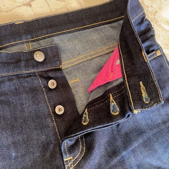 MNWKA Mishka NYC Button Fly Straight Leg Jeans - Picture 9 of 16